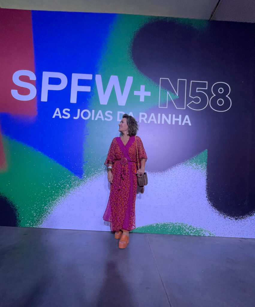 Foto da Silvia Scigliano na SPFW 2024